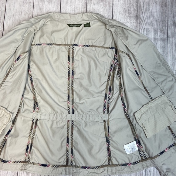 Eddie Bauer Cotton Lightweight Button Closure Lightweight Utility Jacket - Picture 12 of 16